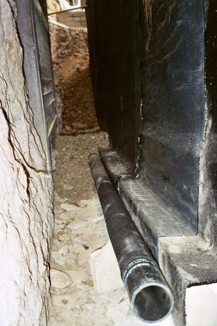 Crack resistance schedule 40 foundation french drain Crack resistance schedule 40 foundation french drain