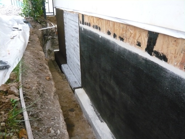 Foundation waterproofing corrections Foundation waterproofing corrections